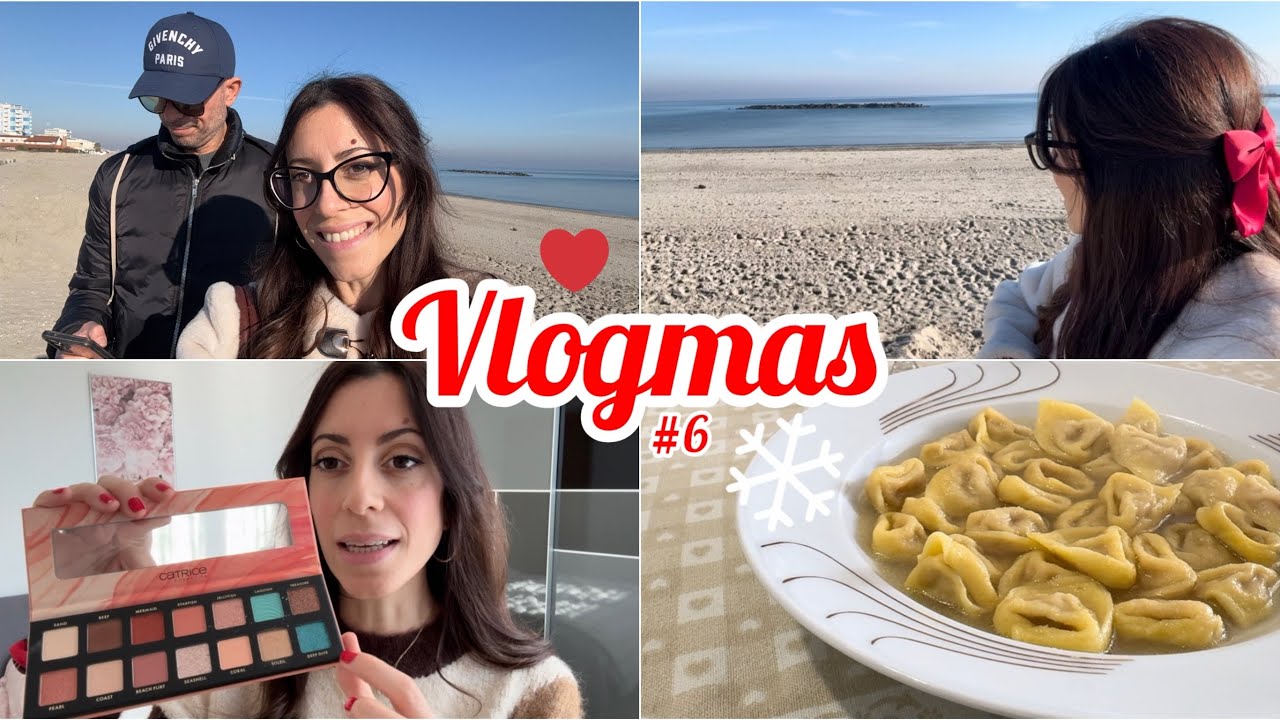 Andiamo al mare 🌊❄️ | Nuovi prodotti make-up | Vlogmas 🎄 14 dicembre 2025