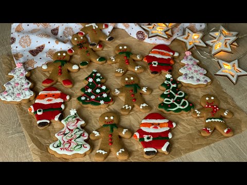 Zəncəfilli Yeni il Peçenyesi resepti - Gingerbread Christmas Cookies - Новогодние Имбирные пряники