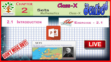 sets live class by D.Yesu Ratnam