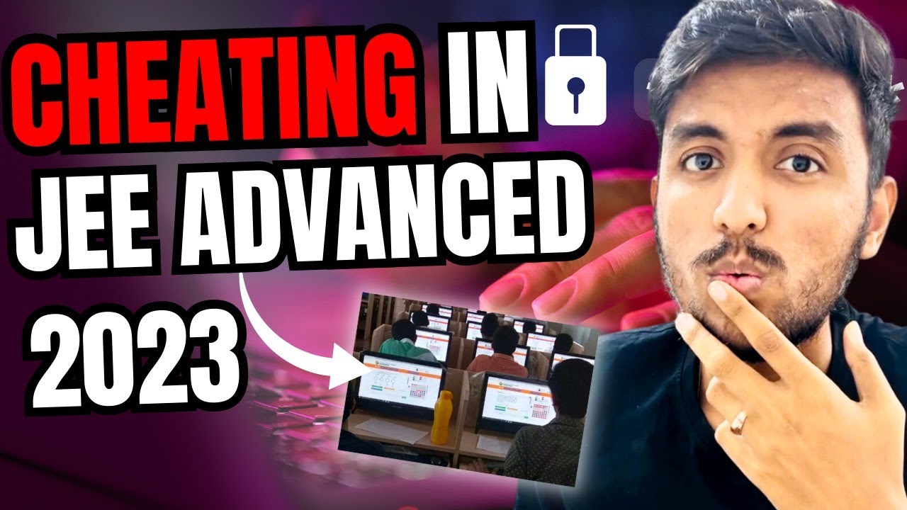 Advanced Cheating Protection 🤬Cheating in JEE Advanced 2023 !! Lack in Security | Mobile Phones in ...