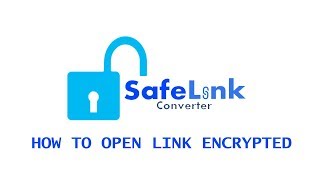 Open URL Encypted From Safelink Coverter