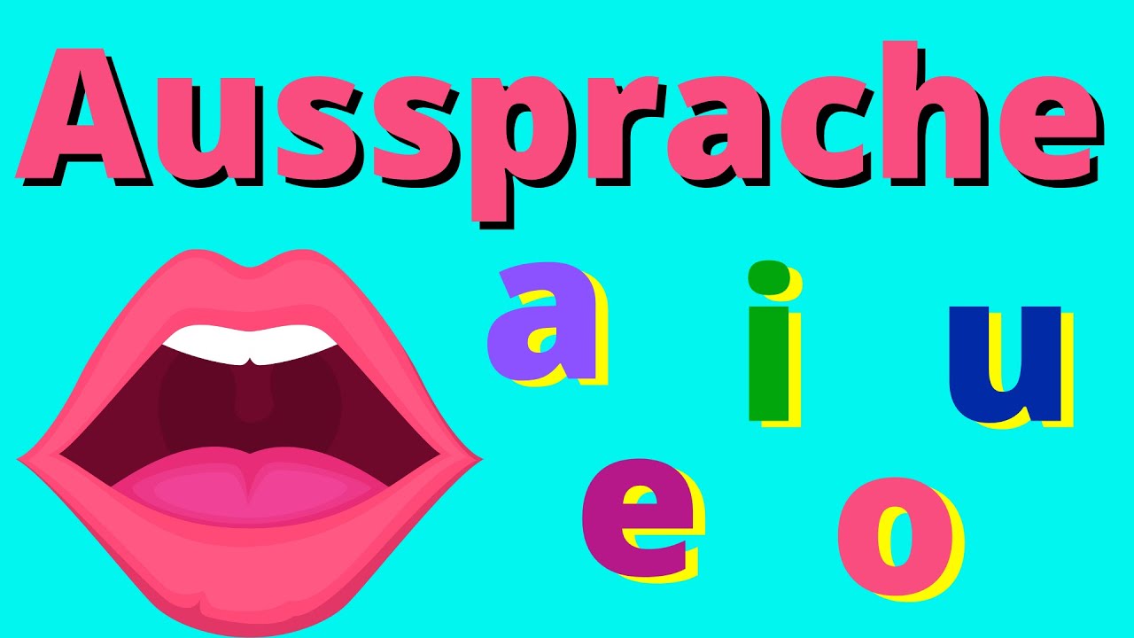 Deutsch A1 Aussprache verbessern German phonics