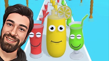 Satisfying Mobile Gameplay NEW LEVEL: Playing 99999 Juice Run Tiktok Game New Relaxing