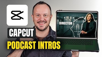 Create Stunning Video Podcast Intros with Capcut