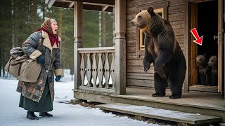 видео: Старая женщина купила избу за 100 рублей — и нашла внутри медведицу с детёнышами картинка: Старая женщина купила избу за 100 рублей — и нашла внутри медведицу с детёнышами