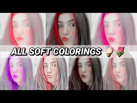 All Trending Easy Soft Colorings On Android For Tiktok Fanpages Astha Aesthetics
