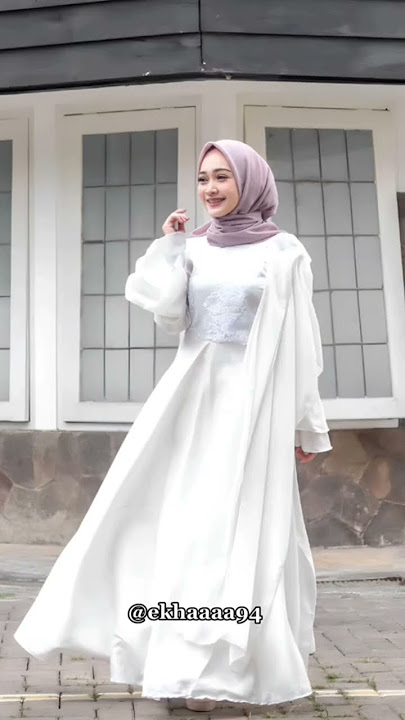 Warna Jilbab Yang Cocok Untuk Gamis Putih