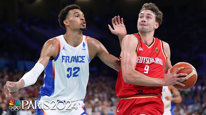 Germany THROTTLES France behind Franz Wagner, Dennis Schroder | Paris Olympics | NBC Sports