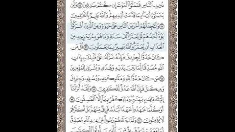 الشيخ المنشاوي سورة البقرة الوجه 15