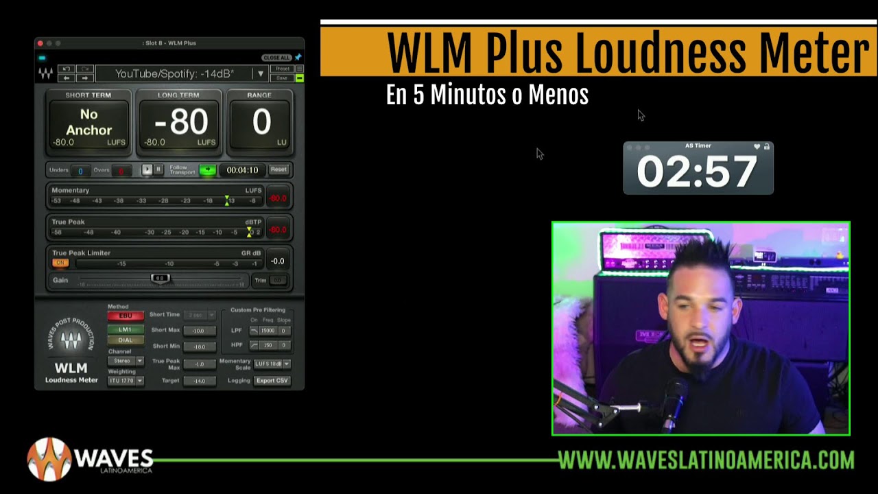 Loudness Meter Plugin – WLM Plus - Waves Audio