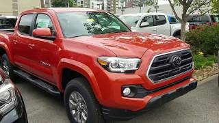 Toyota Tacoma trim level options