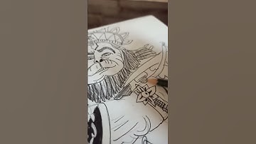 Complete tutorial (Hanuman ji) Part 1#sketch #realistic #hanumanji #shorts #viral #shortsvideo