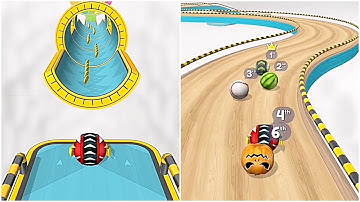 Going Balls Super Bonus Level 39 vs Epic Race Gameplay Android, iOS