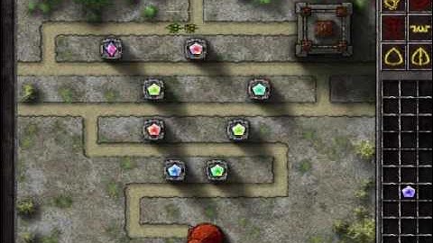 Gemcraft Chapter 0 first boss at level 11