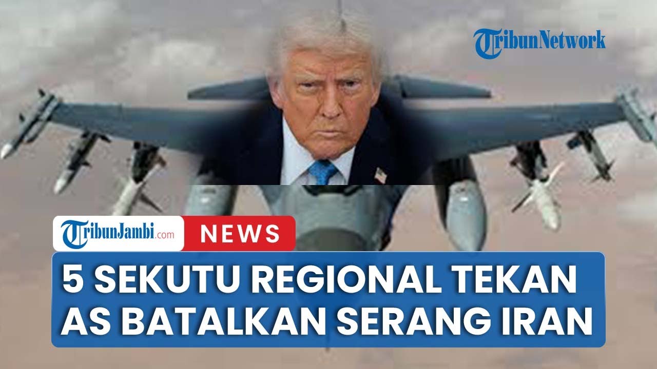 Iran Batalkan Serangan Ke iran Dapat Tekanan Lima Sekutu Regional