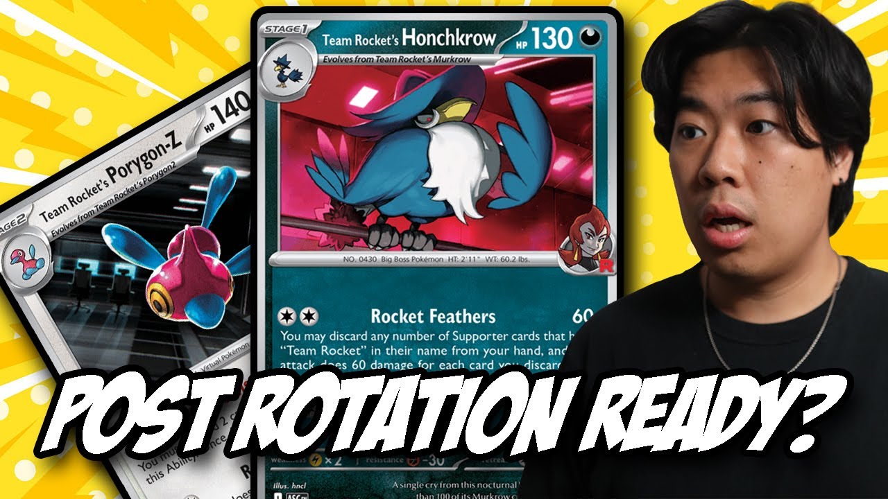 Эта колода ОТЛИЧНО подходит для игры ПОСЛЕ РОТАЦИИ | Геймплей Pokemon TCG с Хончкроу от команды R...