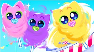 Cotton Candy Machine 🍭 Stories for Kids by Purr Purr 😻 by Purr-Purr 37,852 views 1 month ago 16 minutes