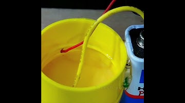 simple water controlled dc motor fan project / hw battery motor #dcmotor