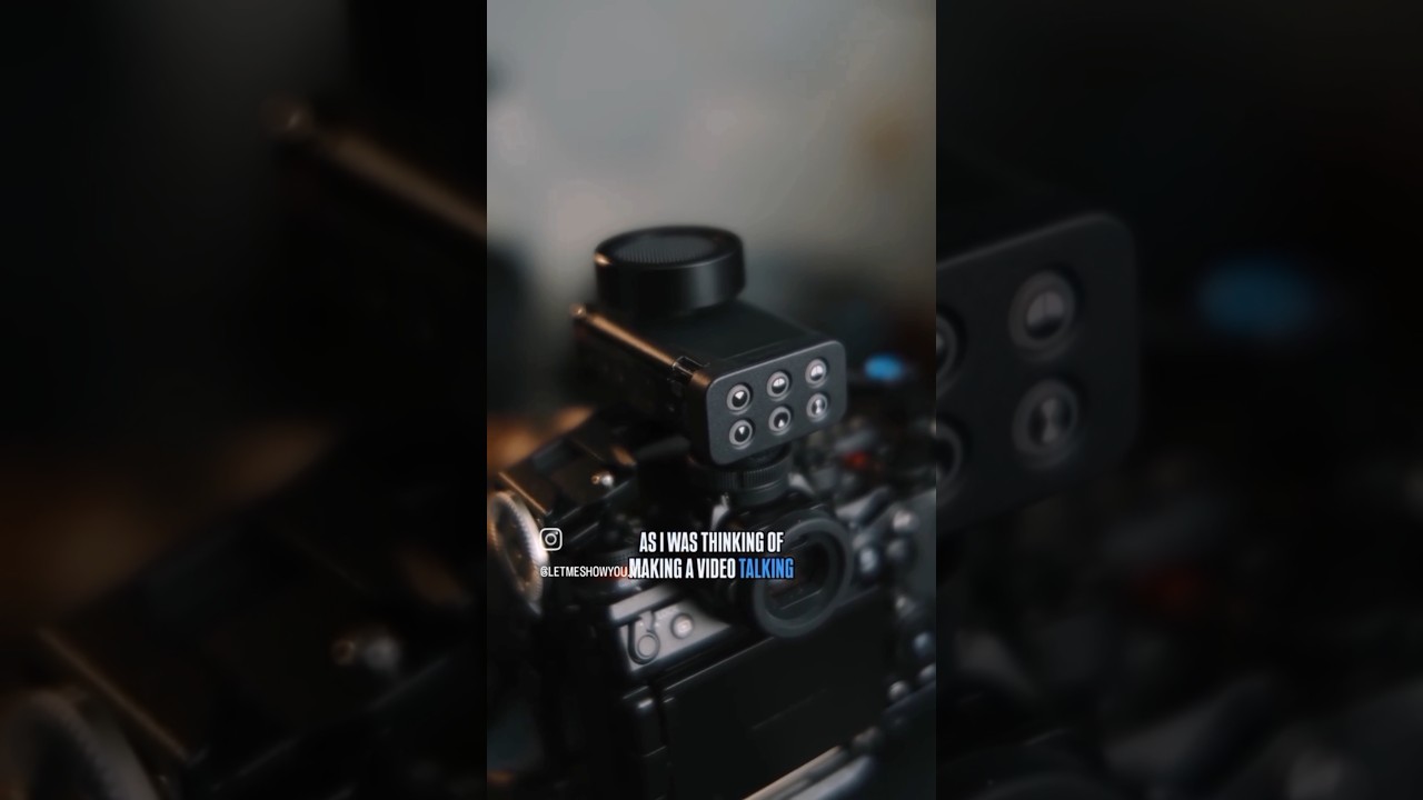 Lumix DMW-DMS1 Hotshoe Mic + @HiggsfieldAI  #lumixs1ii