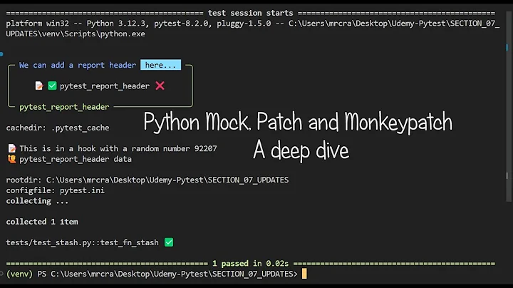 Python Mock Deep Dive - 01 Introduction