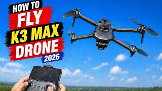 How To Fly K3 Max Non GPS Drone 🔥 Beginner Guide 2026 | Easy Drone Control Bangla