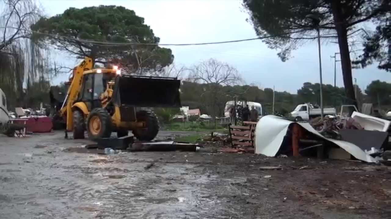 Sgombero del campo rom di Alghero