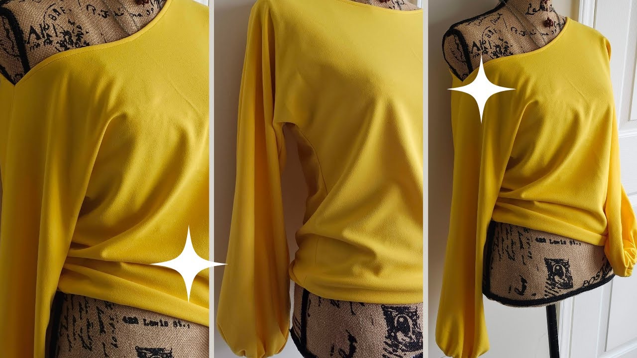 HOW TO CUT A SIMPLE CREPE TOP