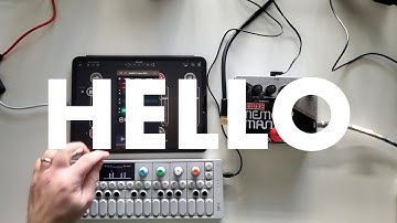 Jam #2 // AUM, Patterning 2, OP-1, EHX deluxe Memory Man