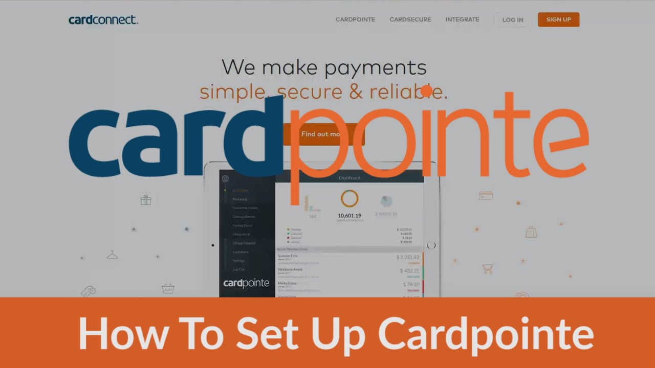 CardPointe How To Set Up CardPointe Online YouTube