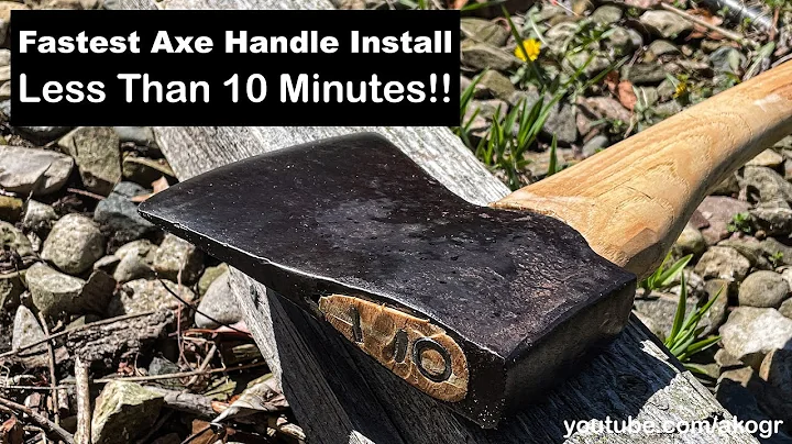 INSTALL AXE HANDLE in UNDER 10 MINUTES!! | Pro Install Speed Hack Tutorial!