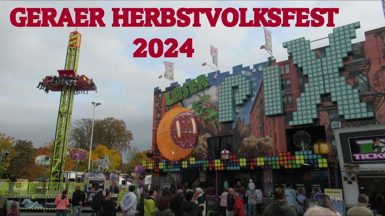 Geraer Herbstvolksfest 2024: Stark besuchter Festplatz mit überraschend guten Attraktionen