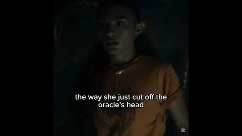 DID U ALREADY WATCHED EPISODE THREE?!!?! #percyjacksonedits #pjo #clarisselarue #hoo