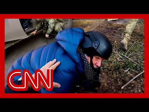CNN interview with medics in Ukraine interrupted by incoming Russian round