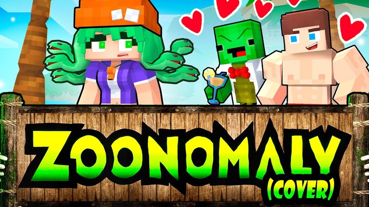 JJ & Mikey Fall in LOVE with IVY | Zoonomaly Theme Song (COVER)