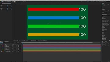 Adobe After Effects Easy Bar Graph Animation With Sliders Tutorial