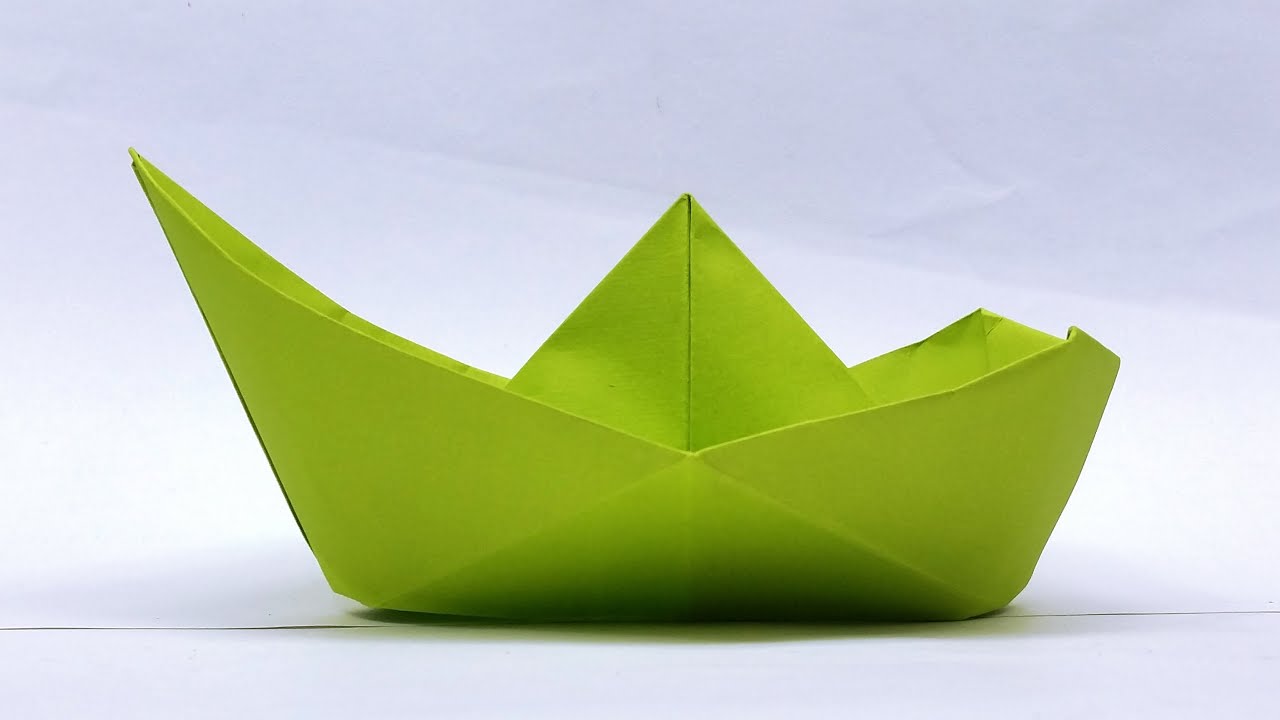 Origami Fighting Ship | Making Origami Battleship Boat | How To Make a ...