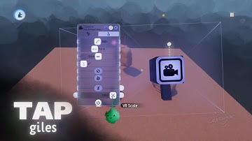 Camera & Text VR-specific Settings | TAPgiles Dreams Tutorial