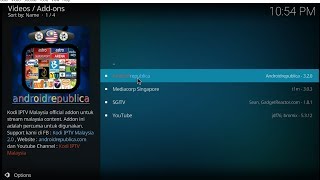 HOW TO WATCH MALAYSIA LIVE TV ON KODI (NEW UPDATE) screenshot 2