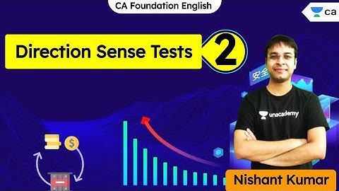 L2: Direction Sense Tests | CA Foundation English | Nishant Kumar