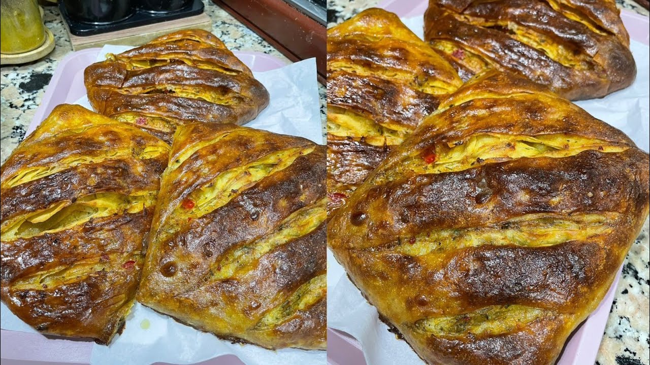 مسيمنات ديال الفران بالفلفلة و بصلة وشحمة هذا هو وقتوا لكيجي مقرمش و مورق و بنين و لذيذ غير جربيهم