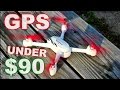 World's Cheapest GPS Camera Drone - Hubsan 502E X4 Desire Flight Review - TheRcSaylors