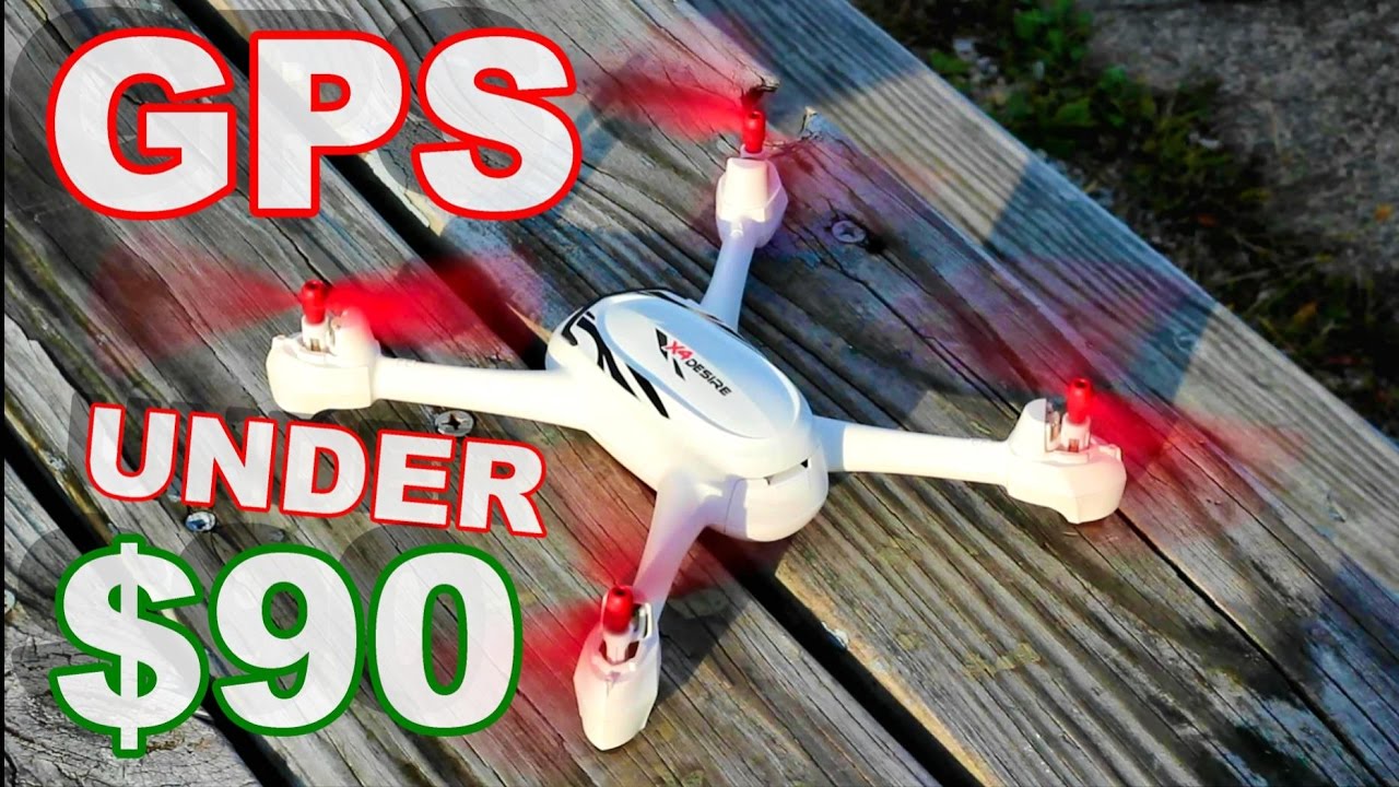 World's Cheapest GPS Camera Drone - Hubsan 502E X4 Desire Flight Review -  TheRcSaylors