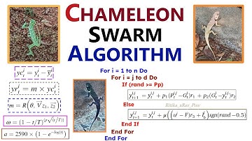 Chameleon Swarm Algorithm || Step-By-Step || ~xRay Pixy