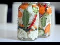 Les pickles , Condiments, légumes  marinés au vinaigre (conserve)