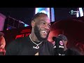 THE BRONZE BOMBER IS BACK! Wilder is ready to be that SAVAGE that we all know 😤#WarrenVsHearn 🥊