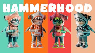 ☆toysmarch☆ HammerHood by Ten Hundred x Martian Toys - Vinyl Pulse