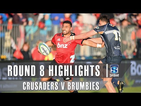ROUND 8 HIGHLIGHTS: Crusaders v Brumbies – 2019