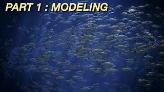 Famous Blender 2 91 Shoal Fish creation 1 Modeling Wealth
