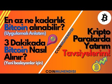 Minimum Ne Kadarlık Bitcoin Alınır?