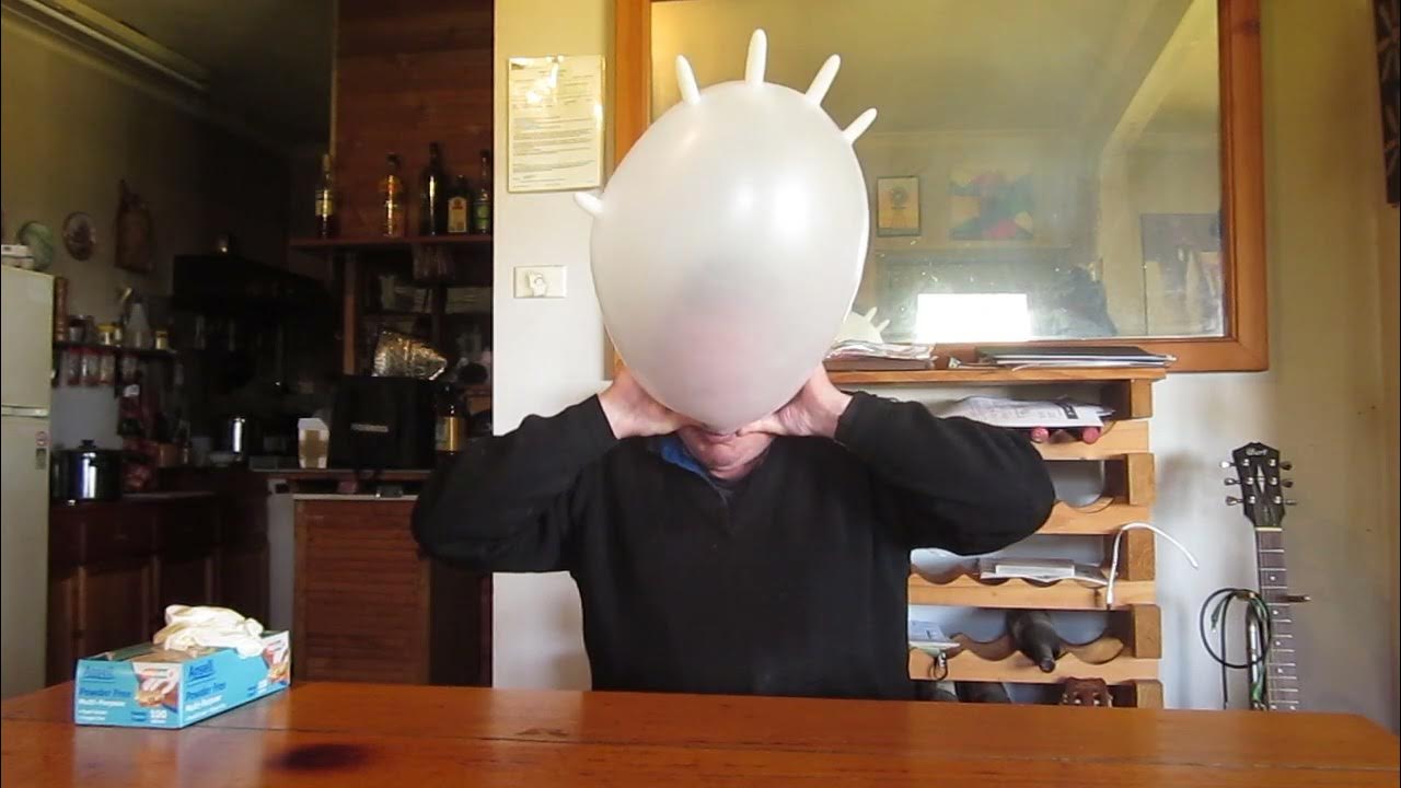 Conehead the Barbarian Balloon trick YouTube